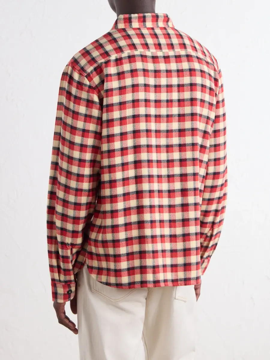 RRL Matlock Checked Cotton-Flannel Shirt - Men | Thumbnail 4 RRL Matlock Checked Cotton-Flannel Shirt - Men | Thumbnail 4