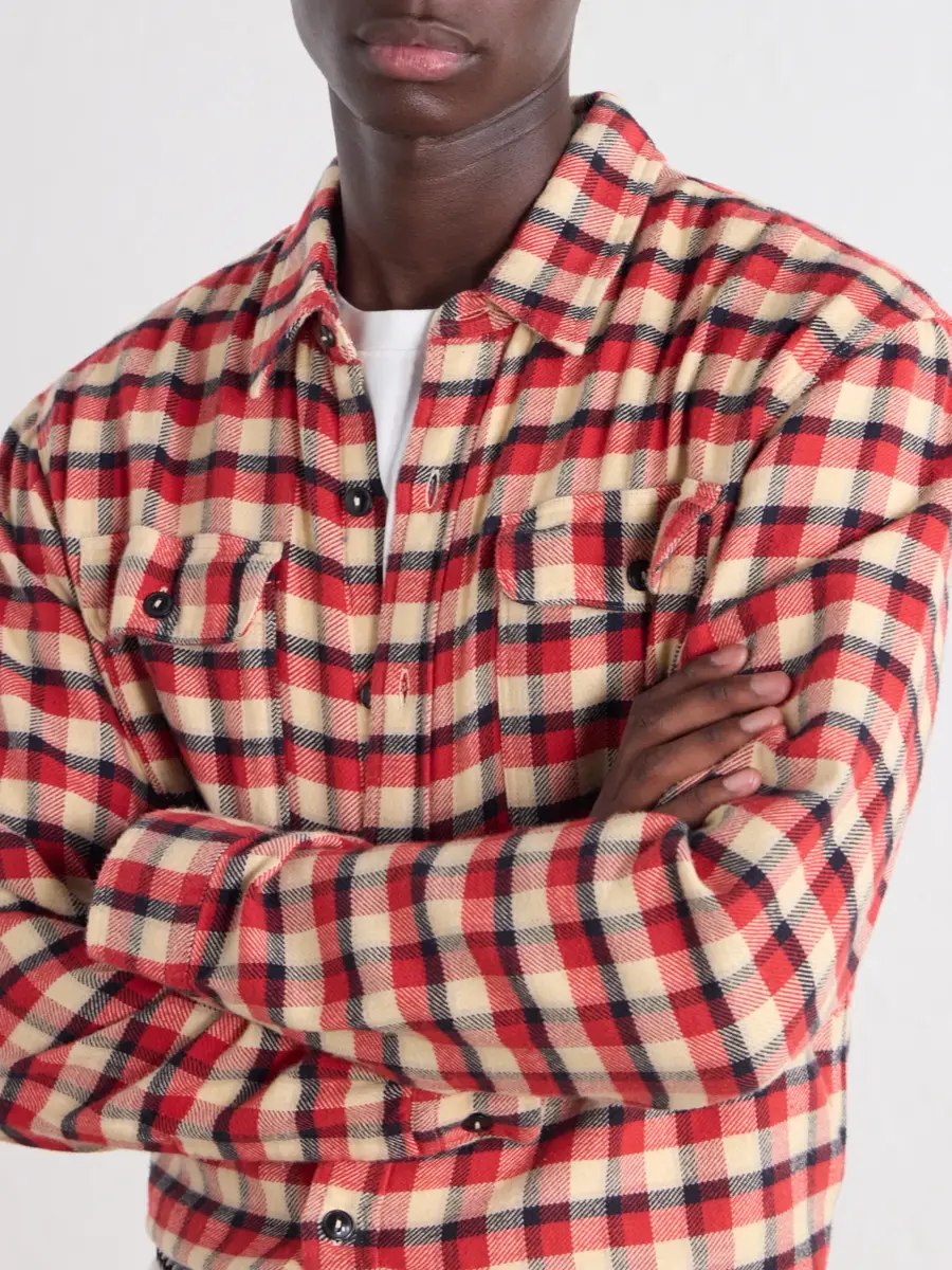 RRL Matlock Checked Cotton-Flannel Shirt - Men | Thumbnail 5 RRL Matlock Checked Cotton-Flannel Shirt - Men | Thumbnail 5