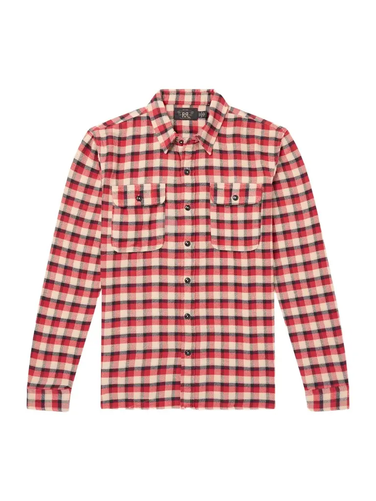 RRL Matlock Checked Cotton-Flannel Shirt - Men