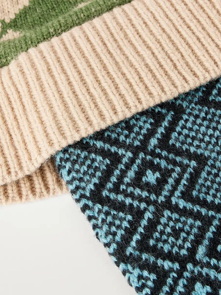 Dries Van Noten Marvin Wool-Jacquard Beanie - Men | Thumbnail 4 Dries Van Noten Marvin Wool-Jacquard Beanie - Men | Thumbnail 4