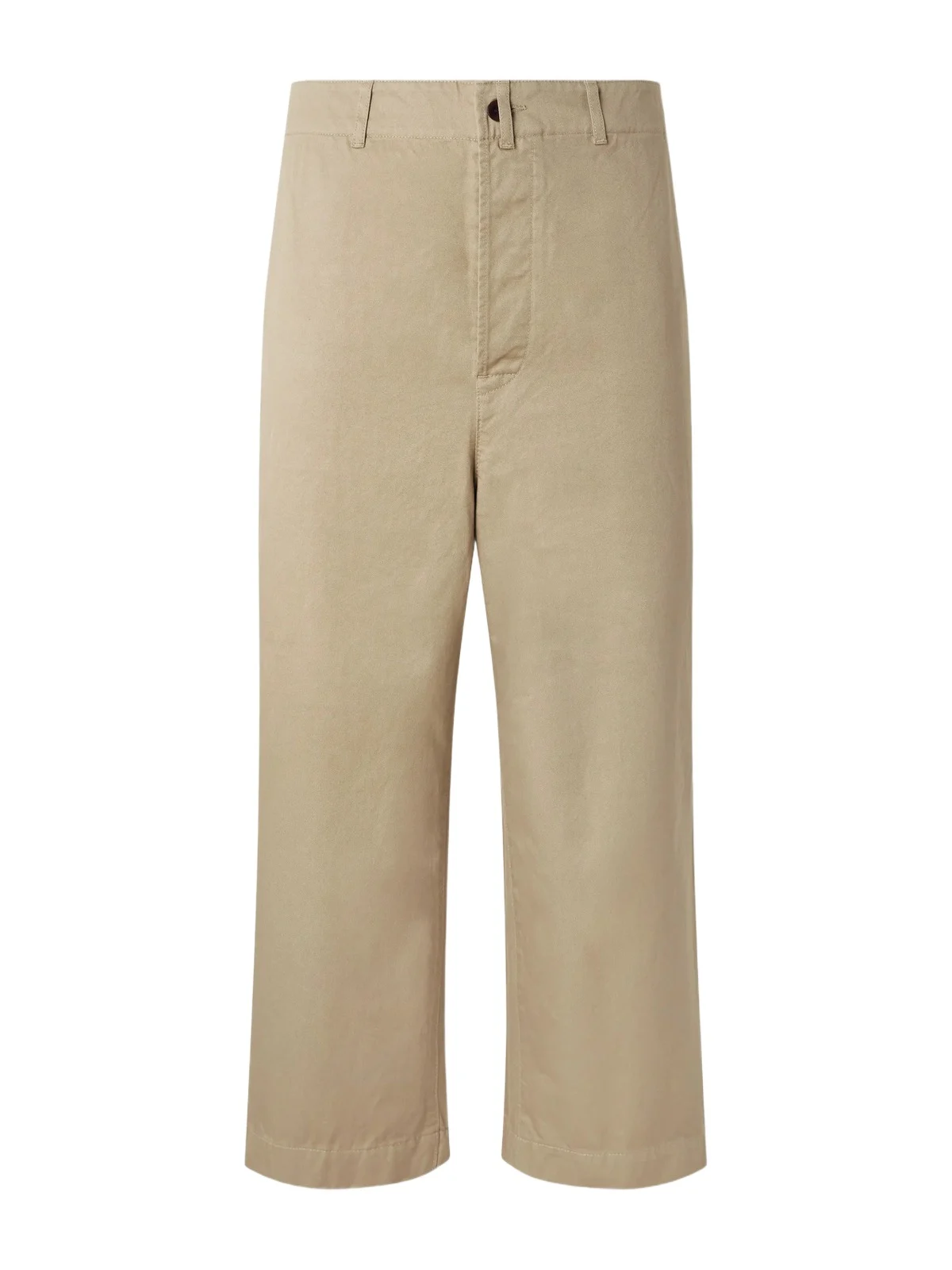 Straight-Leg Garment-Dyed Cotton-Gabardine Trousers - Men Straight-Leg Garment-Dyed Cotton-Gabardine Trousers - Men