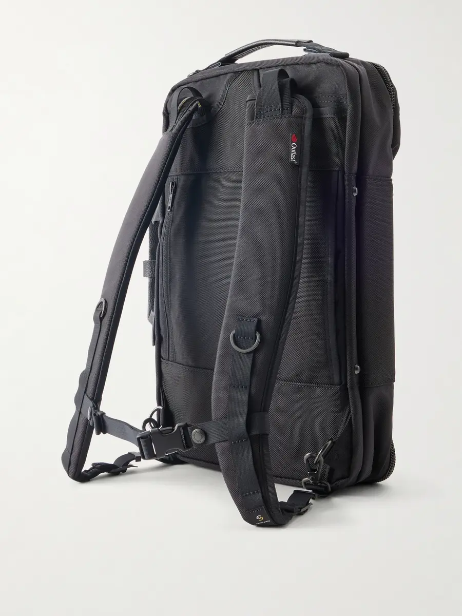 Master-Piece Rise Leather and Canvas-Trimmed CORDURA® MasterTeX Backpack - Men | Thumbnail 4 Master-Piece Rise Leather and Canvas-Trimmed CORDURA® MasterTeX Backpack - Men | Thumbnail 4