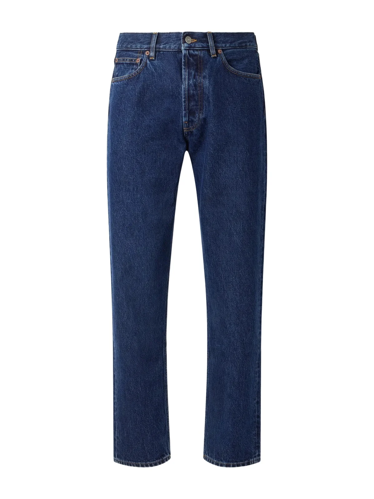 Thom Sweeney Easy Fit Straight-Leg Jeans - Men