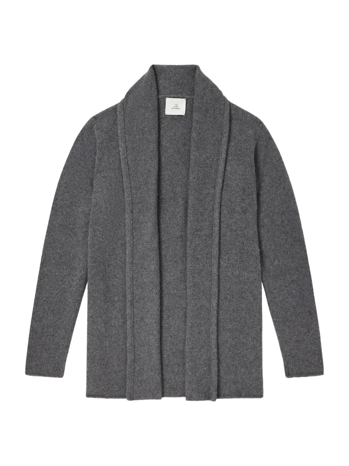 The Elder Statesman Shawl-Collar Cashmere Cardigan - Men