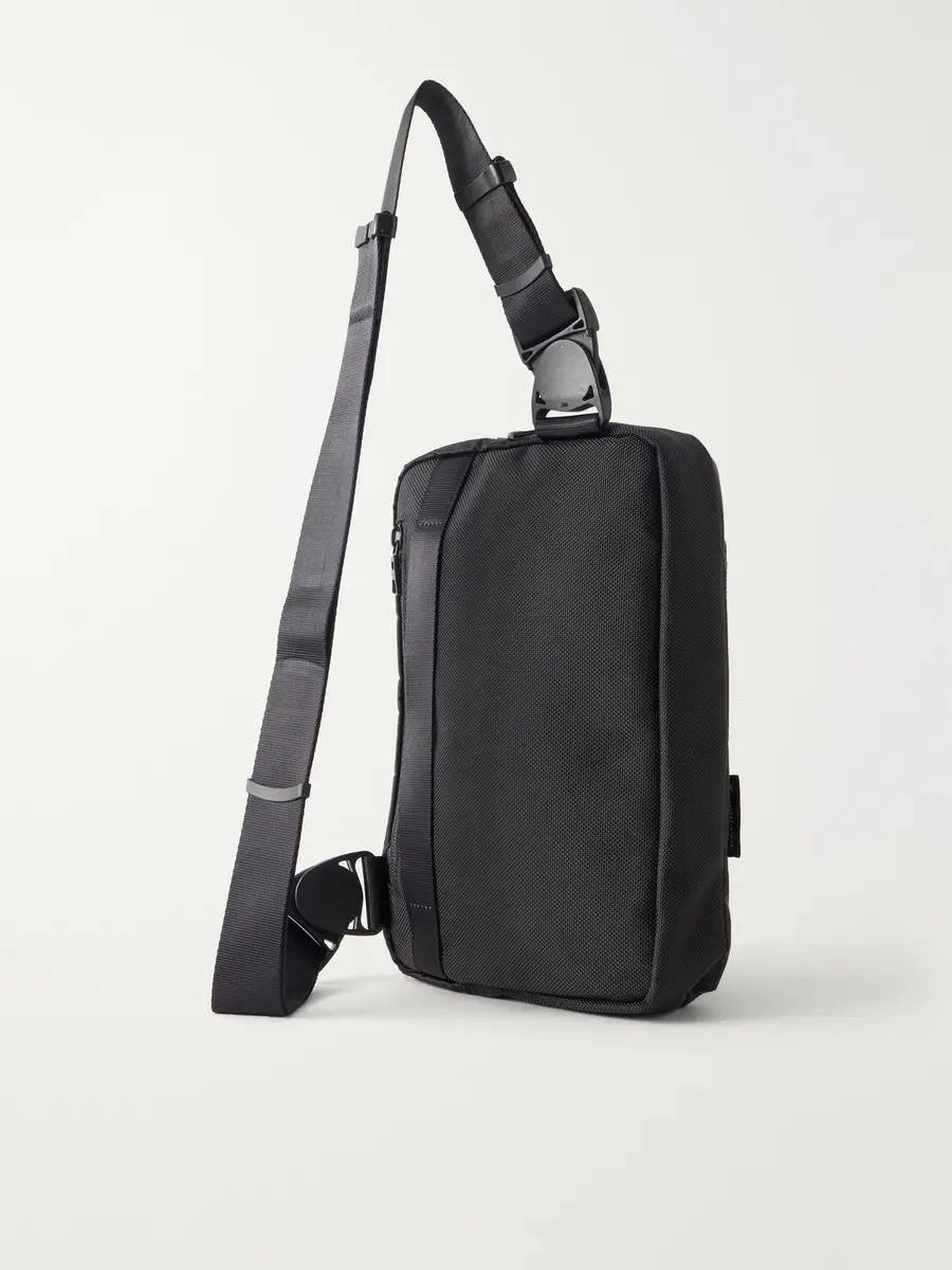 Master-Piece Sling Suede and Leather-Trimmed Nylon-Twill Messenger Bag - Men | Thumbnail 4 Master-Piece Sling Suede and Leather-Trimmed Nylon-Twill Messenger Bag - Men | Thumbnail 4