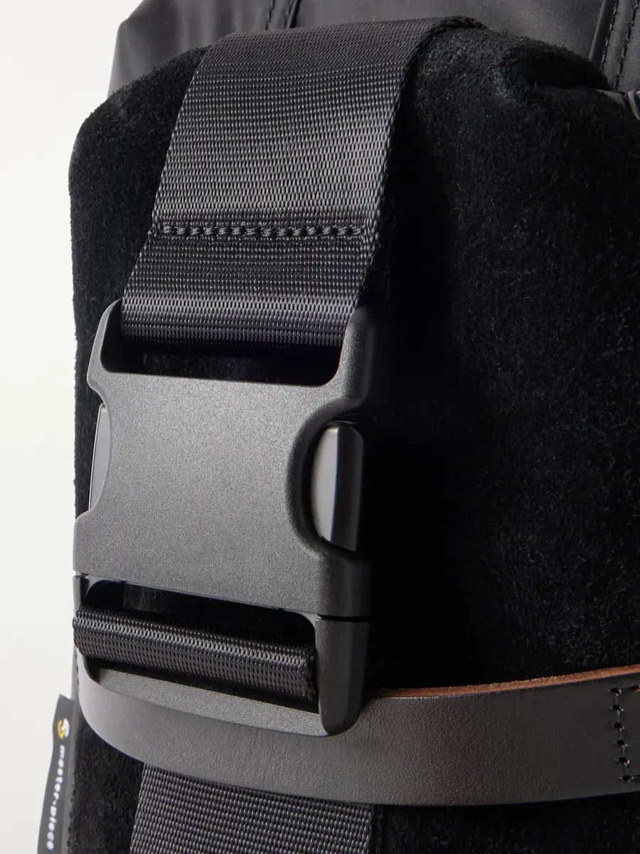 Master-Piece Sling Suede and Leather-Trimmed Nylon-Twill Messenger Bag - Men | Thumbnail 5 Master-Piece Sling Suede and Leather-Trimmed Nylon-Twill Messenger Bag - Men | Thumbnail 5