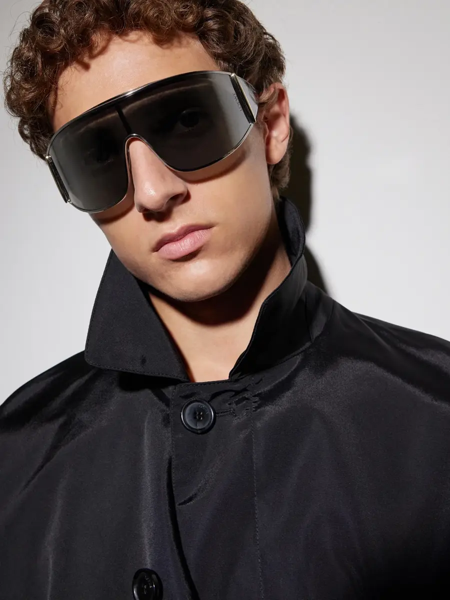 Loewe Speed Mask Aviator-Style Two-Tone Metal Sunglasses - Men | Thumbnail 5 Loewe Speed Mask Aviator-Style Two-Tone Metal Sunglasses - Men | Thumbnail 5
