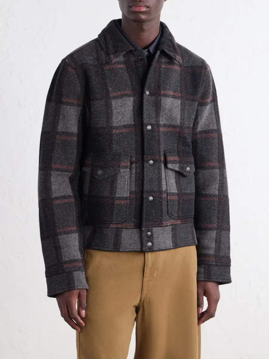 RRL Raston Checked Wool Jacket - Men | Thumbnail 3
