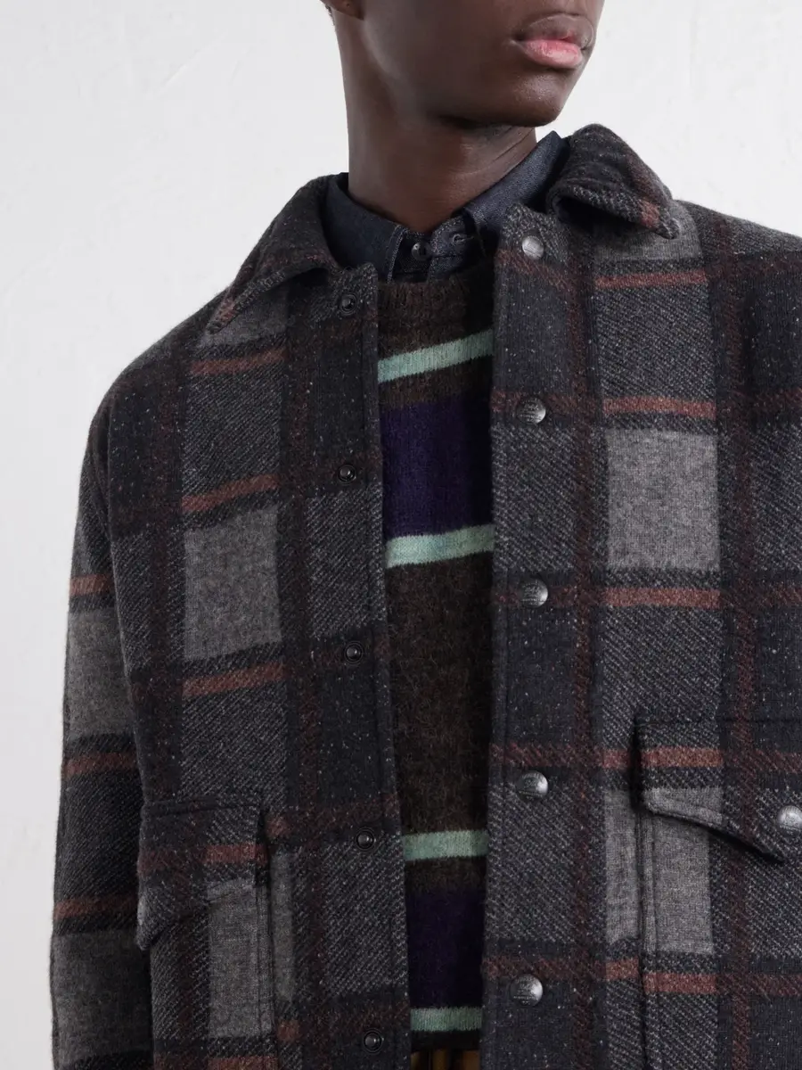 RRL Raston Checked Wool Jacket - Men | Thumbnail 5