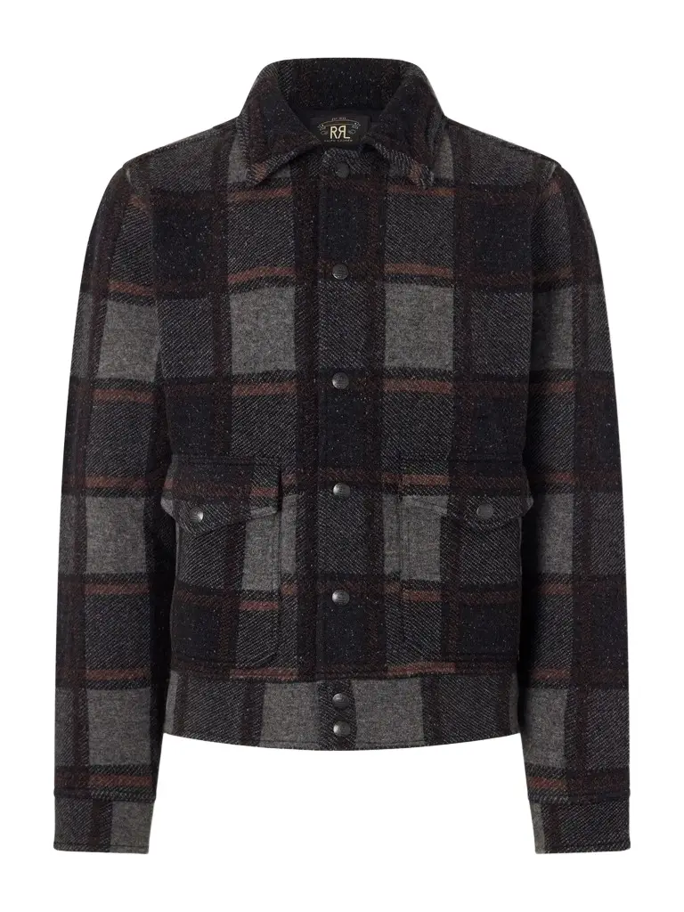 RRL Raston Checked Wool Jacket - Men