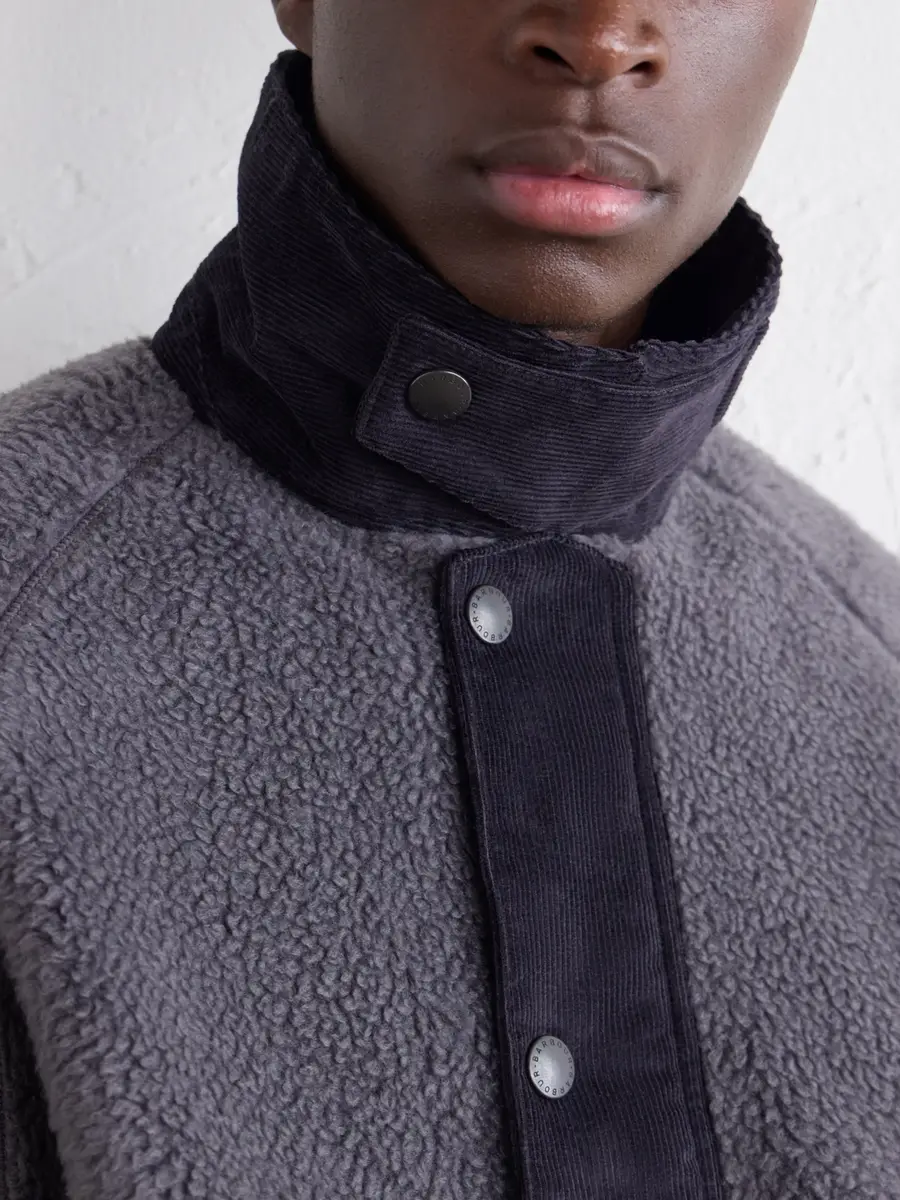Barbour Transporter Corduroy-Trimmed Fleece Jacket - Men | Thumbnail 6 Barbour Transporter Corduroy-Trimmed Fleece Jacket - Men | Thumbnail 6