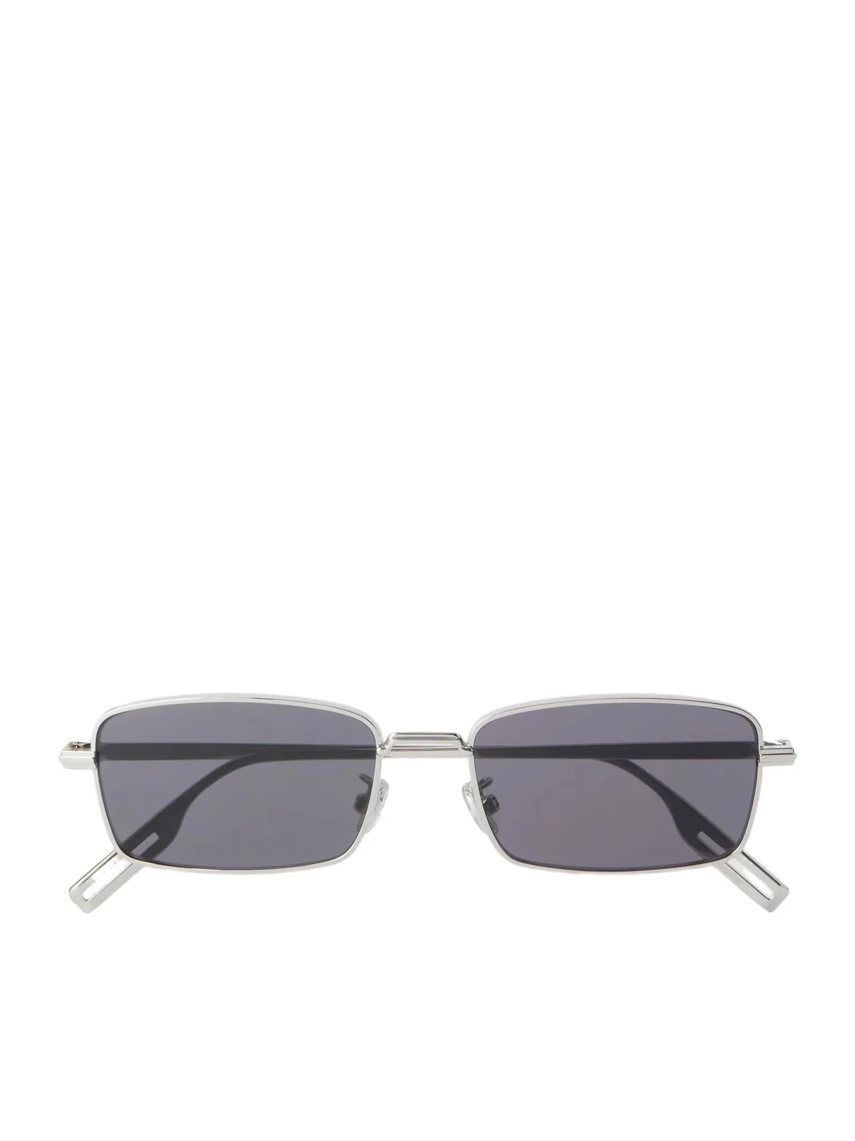 DIOR Eyewear DiorBlackSuit S21U Square-Frame Silver-Tone Metal Sunglasses - Men
