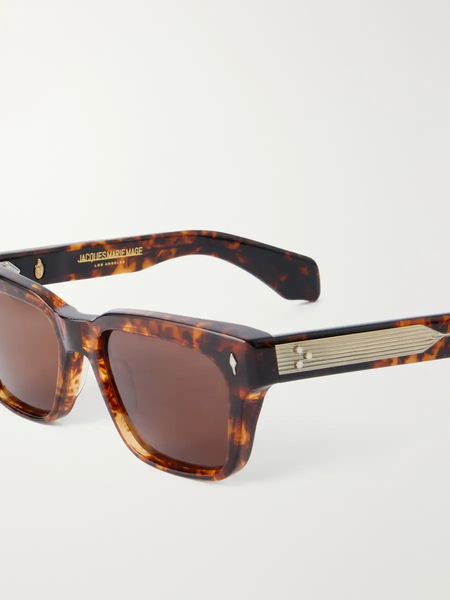 Jacques Marie Mage Molino Square-Frame Acetate Sunglasses - Men | Thumbnail 3