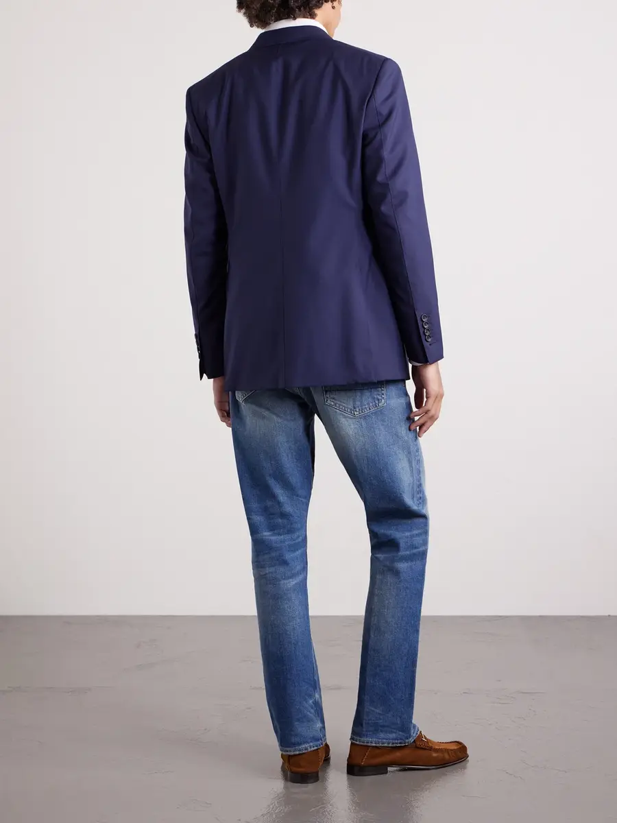 Tom Ford Straight-Leg Selvedge Jeans - Men | Thumbnail 4 Tom Ford Straight-Leg Selvedge Jeans - Men | Thumbnail 4