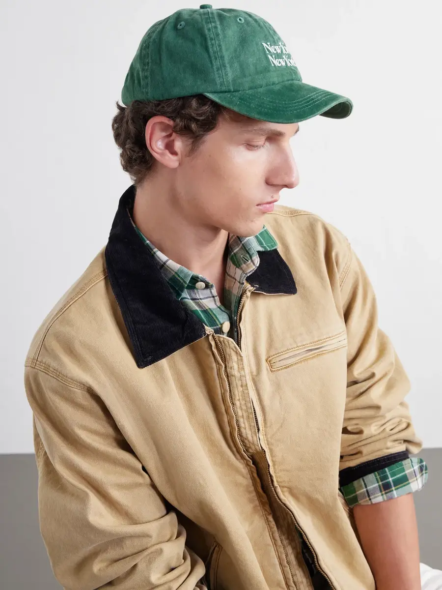 Corridor New York Embroidered Cotton Cap - Men | Thumbnail 2