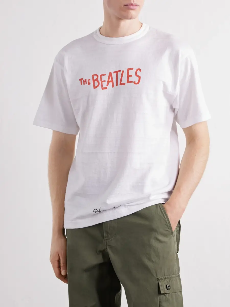 Human Made The Beatles Printed Cotton-Jersey T-Shirt - Men | Thumbnail 3