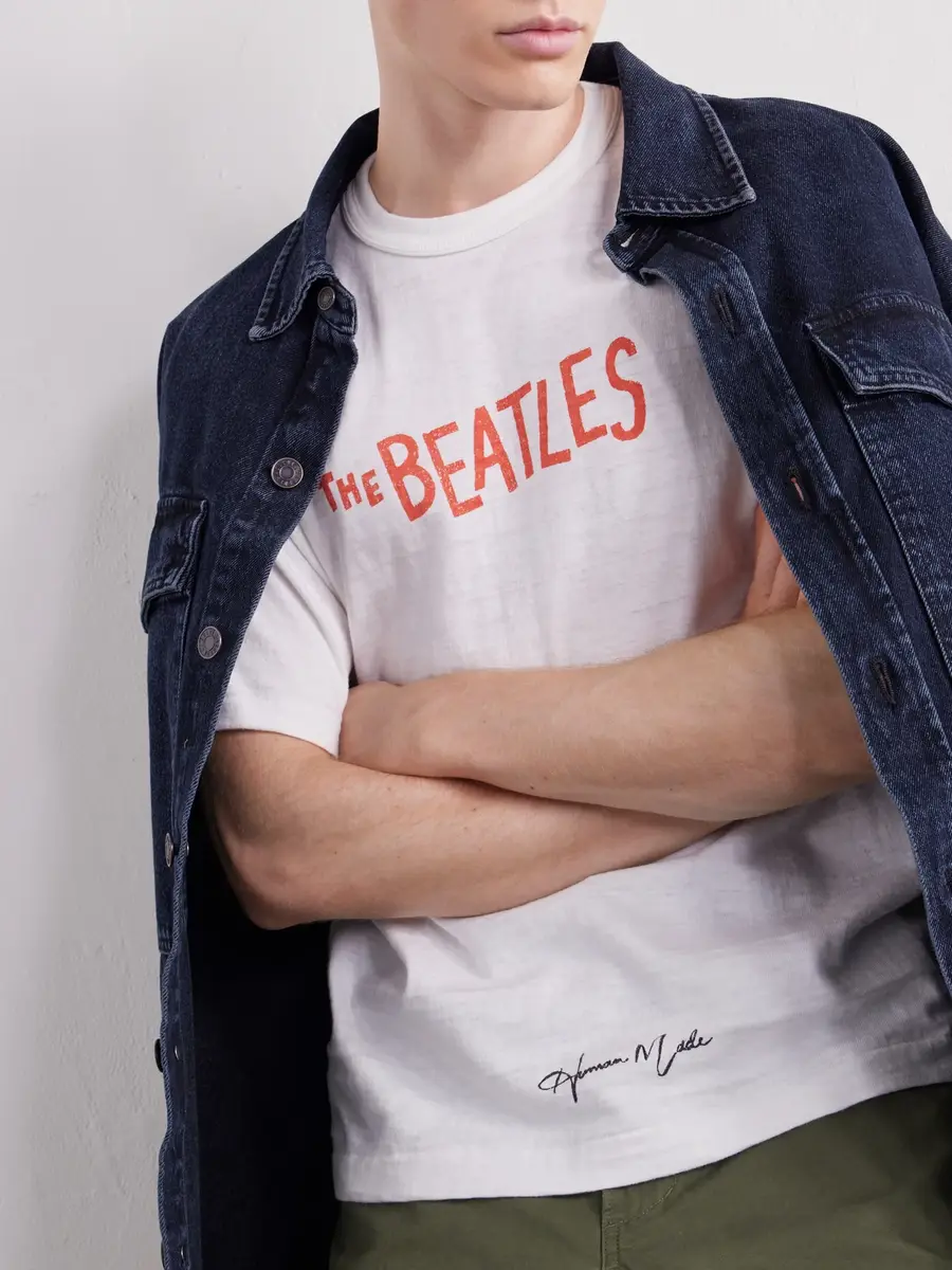 Human Made The Beatles Printed Cotton-Jersey T-Shirt - Men | Thumbnail 5