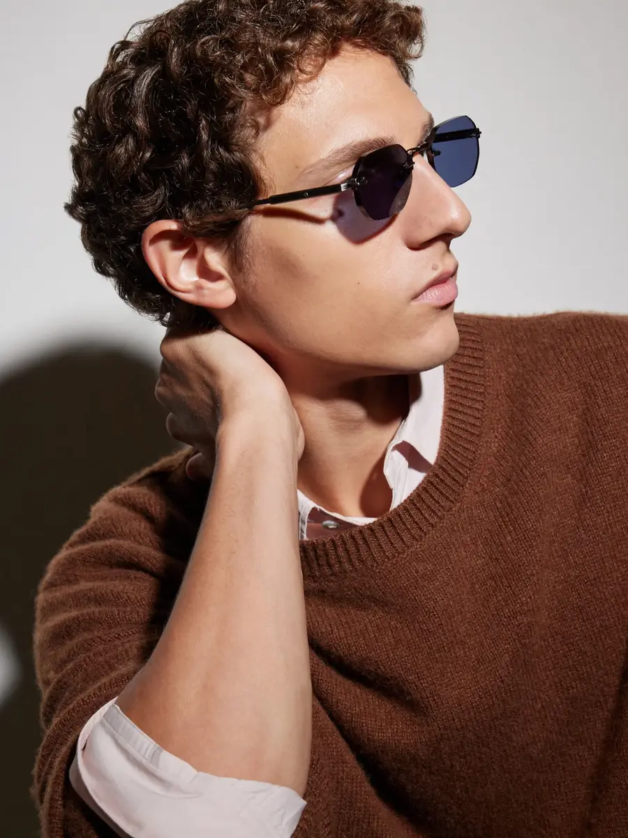 Sato Terebellum II Round-Frame Silver-Tone Titanium Sunglasses - Men | Thumbnail 2 Sato Terebellum II Round-Frame Silver-Tone Titanium Sunglasses - Men | Thumbnail 2