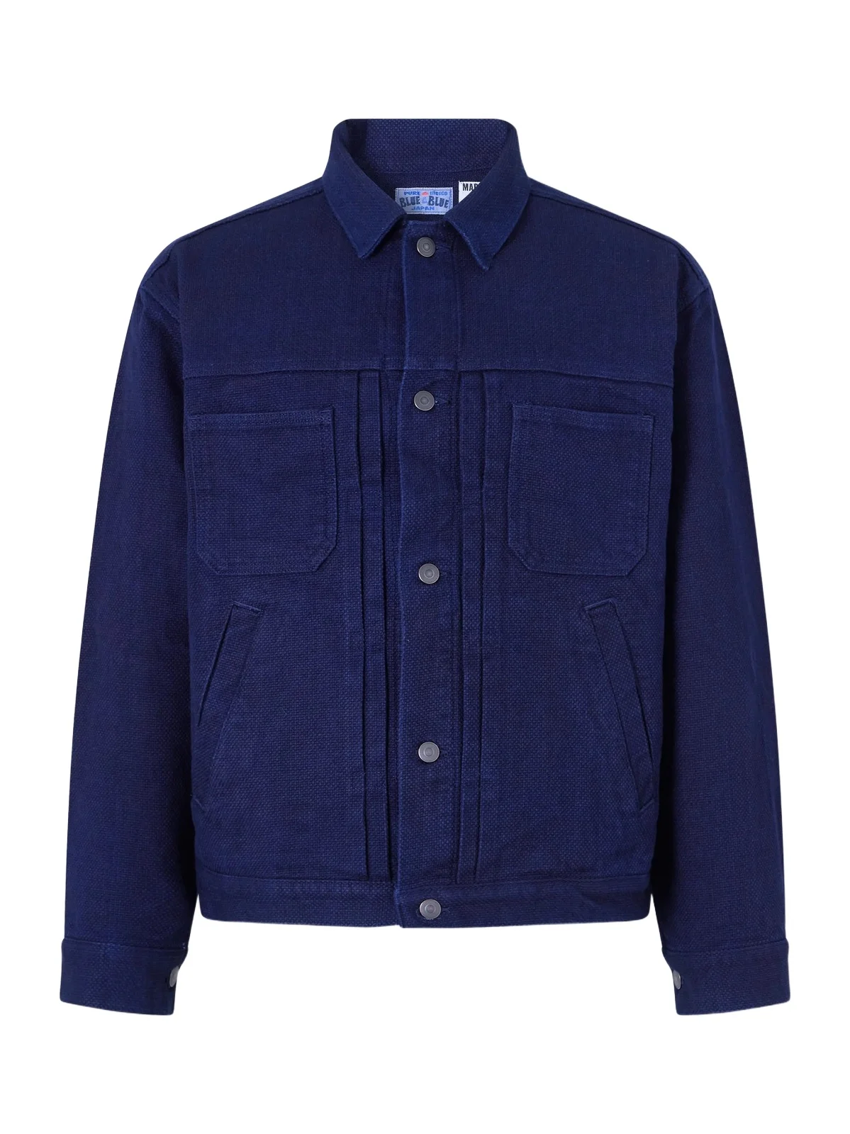 Blue Blue Japan Sashiko-Cotton Jacket - Men