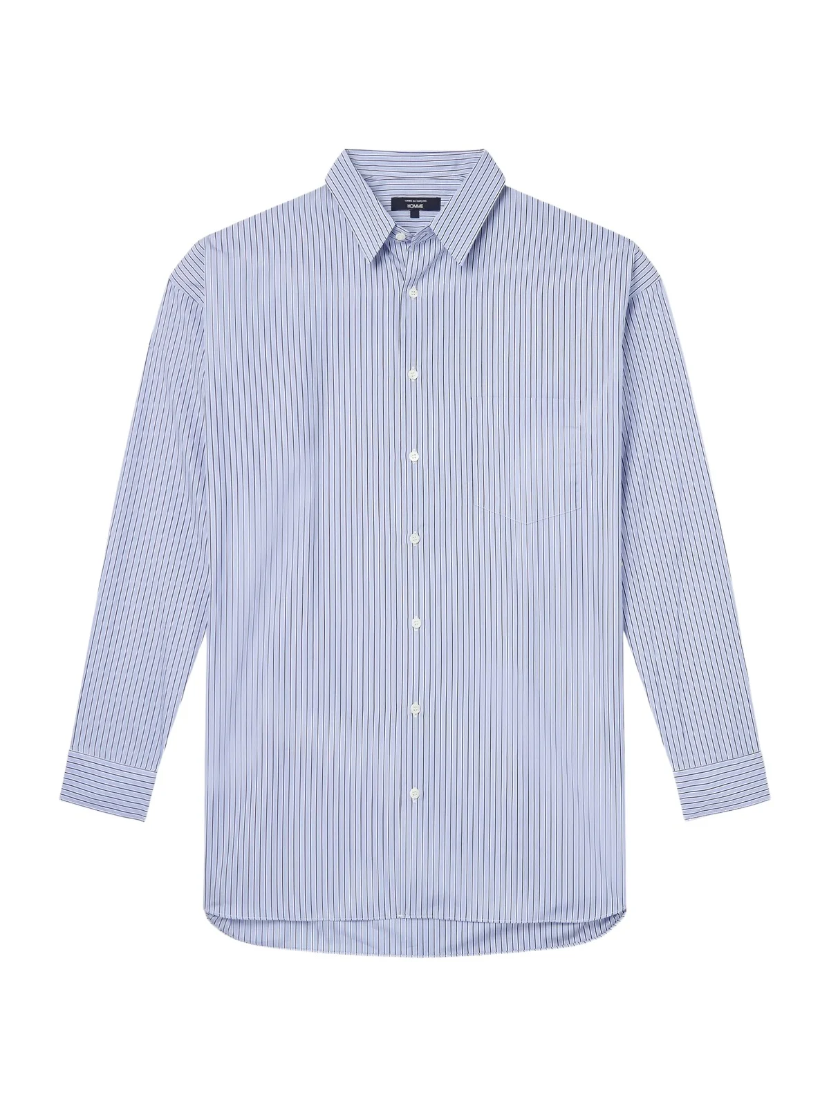Striped Cotton-Poplin Shirt - Men Striped Cotton-Poplin Shirt - Men