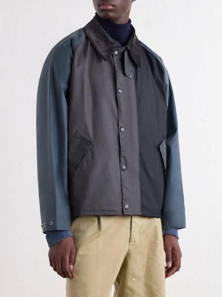 Barbour Bedale Corduroy-Trimmed Waxed-Cotton Jacket - Men | Thumbnail 3 Barbour Bedale Corduroy-Trimmed Waxed-Cotton Jacket - Men | Thumbnail 3