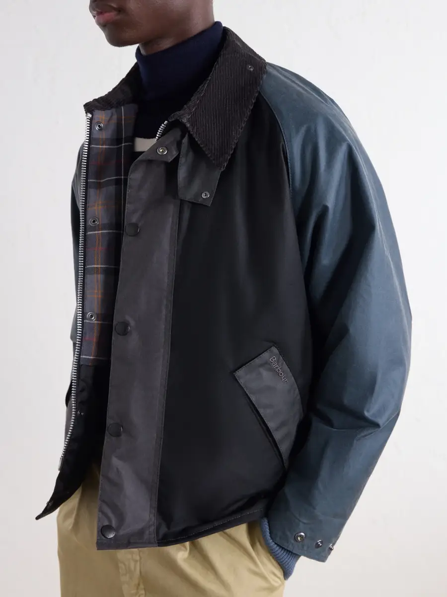 Barbour Bedale Corduroy-Trimmed Waxed-Cotton Jacket - Men | Thumbnail 5 Barbour Bedale Corduroy-Trimmed Waxed-Cotton Jacket - Men | Thumbnail 5