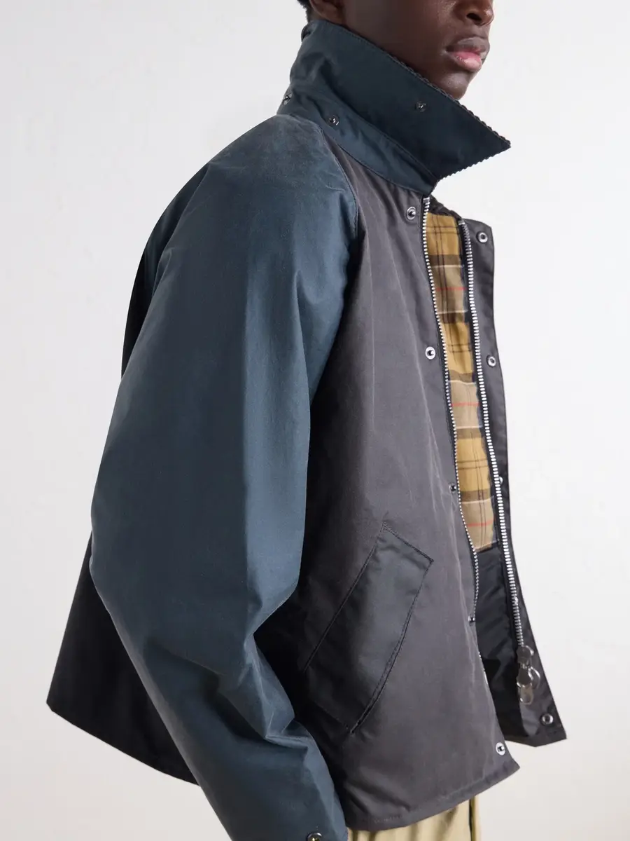Barbour Bedale Corduroy-Trimmed Waxed-Cotton Jacket - Men | Thumbnail 6 Barbour Bedale Corduroy-Trimmed Waxed-Cotton Jacket - Men | Thumbnail 6