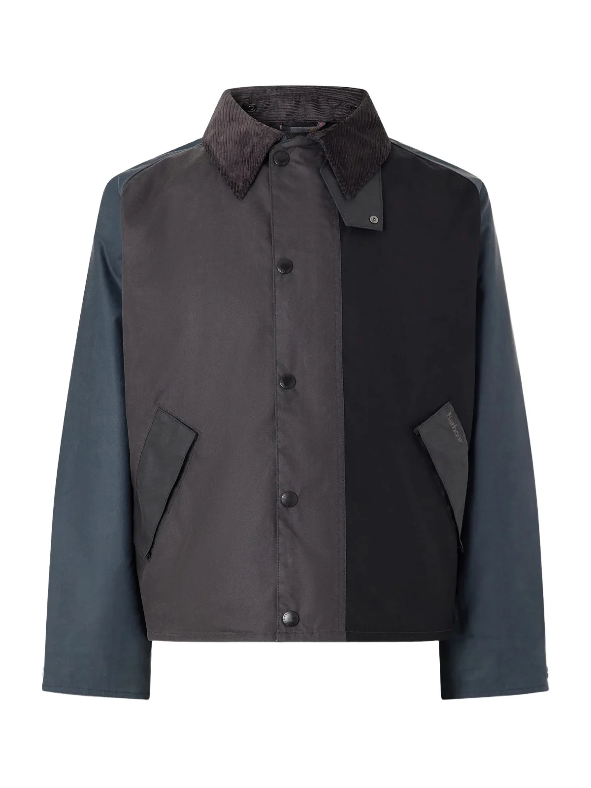 Bedale Corduroy-Trimmed Waxed-Cotton Jacket - Men