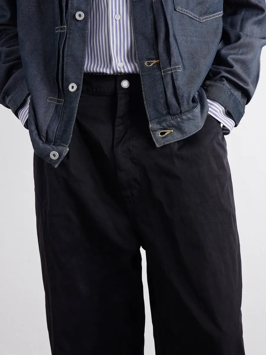 COMME des GARCONS HOMME Wide-Leg Twill Trousers - Men | Thumbnail 5 COMME des GARCONS HOMME Wide-Leg Twill Trousers - Men | Thumbnail 5