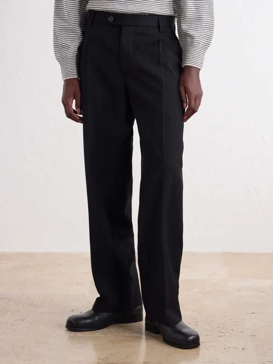 mfpen Service Straight-Leg Cotton-Blend Hopsack Trousers - Men | Thumbnail 3 mfpen Service Straight-Leg Cotton-Blend Hopsack Trousers - Men | Thumbnail 3