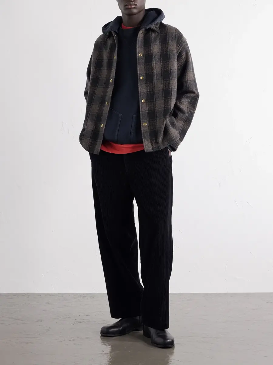 A.PRESSE Cotton-Jersey Hoodie - Men | Thumbnail 2 A.PRESSE Cotton-Jersey Hoodie - Men | Thumbnail 2