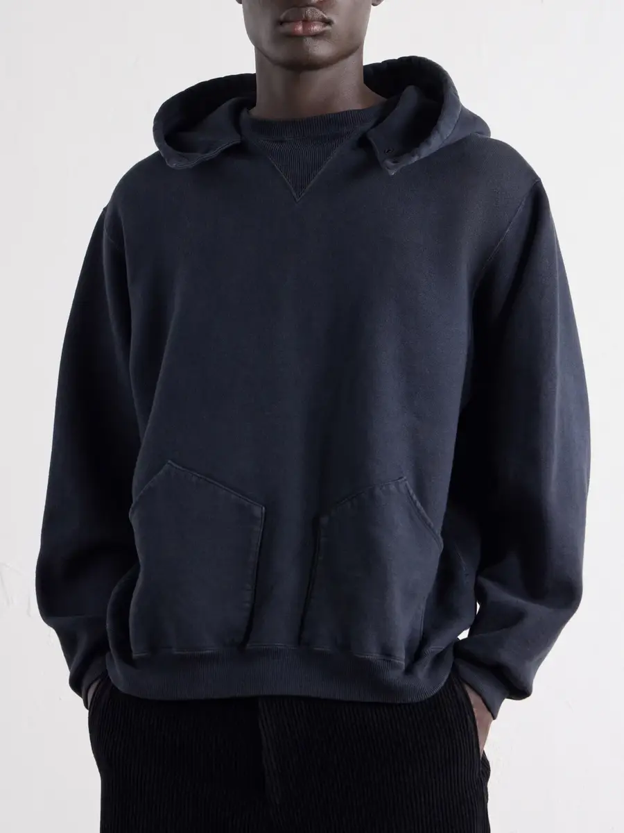 A.PRESSE Cotton-Jersey Hoodie - Men | Thumbnail 3 A.PRESSE Cotton-Jersey Hoodie - Men | Thumbnail 3