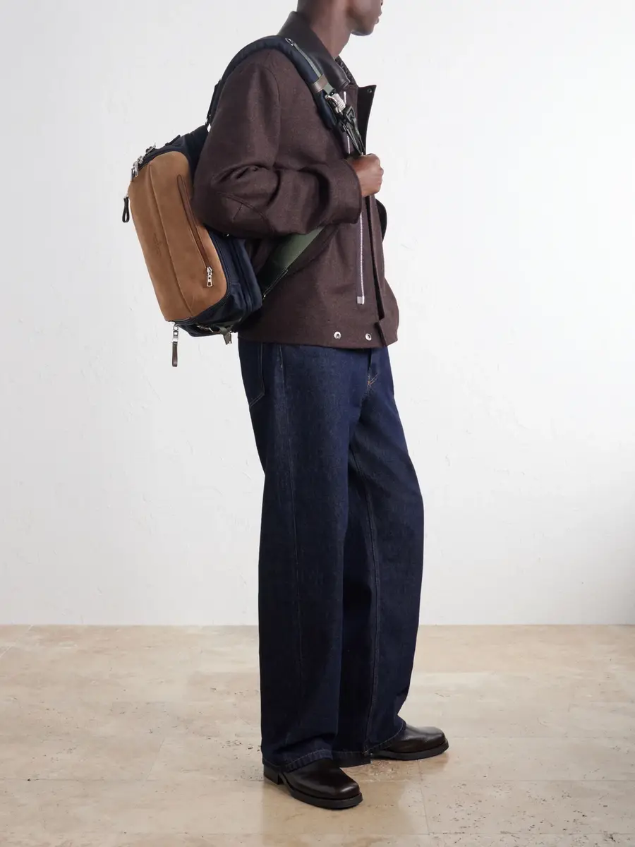 Master-Piece Grave Suede and Shell Messenger-Bag - Men | Thumbnail 2 Master-Piece Grave Suede and Shell Messenger-Bag - Men | Thumbnail 2