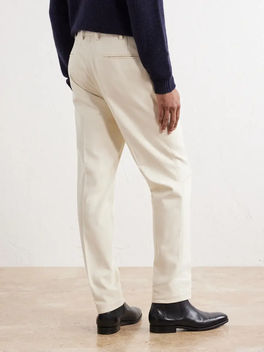 Thom Sweeney Straight-Leg Cotton-Twill Trousers - Men | Thumbnail 4 Thom Sweeney Straight-Leg Cotton-Twill Trousers - Men | Thumbnail 4