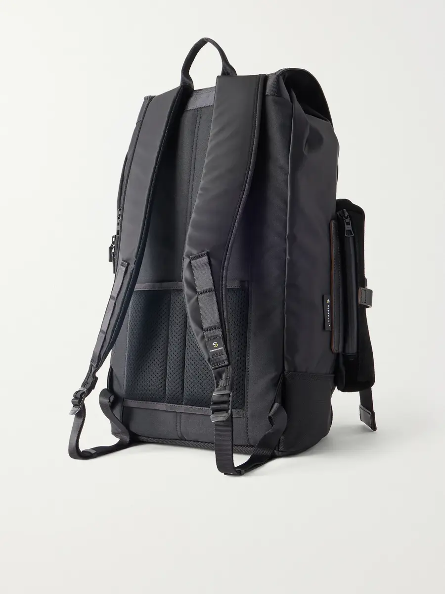 Master-Piece Leather and Suede-Trimmed CORDURA® Backpack - Men | Thumbnail 4 Master-Piece Leather and Suede-Trimmed CORDURA® Backpack - Men | Thumbnail 4