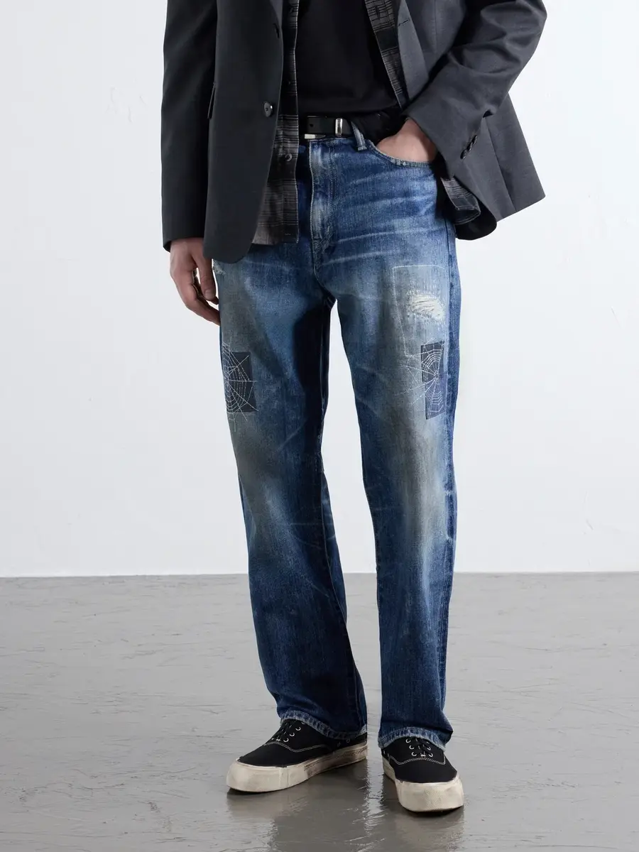 Visvim Logan Distressed Canvas Sneakers - Men | Thumbnail 2 Visvim Logan Distressed Canvas Sneakers - Men | Thumbnail 2