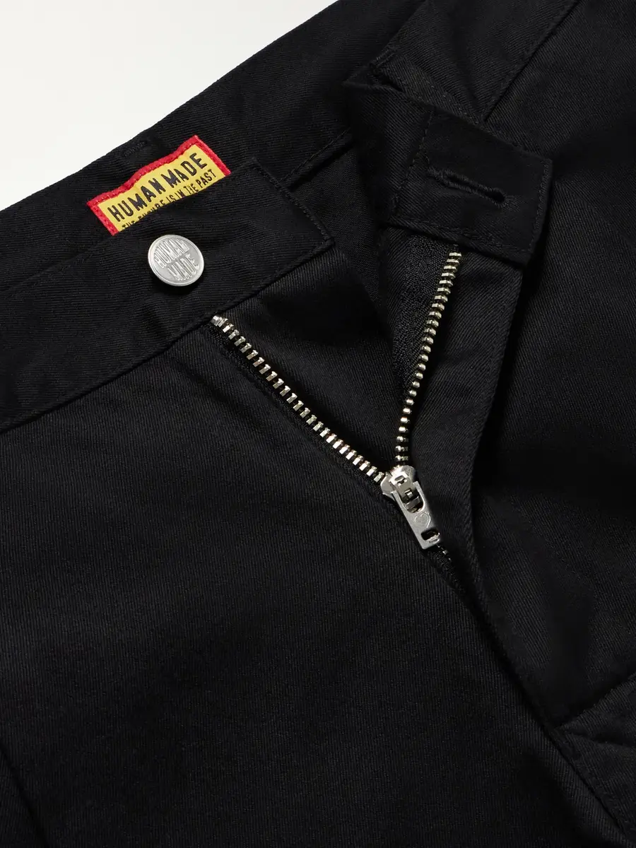 Human Made Tapered Pleated Cotton-Canvas Trousers - Men | Thumbnail 6 Human Made Tapered Pleated Cotton-Canvas Trousers - Men | Thumbnail 6