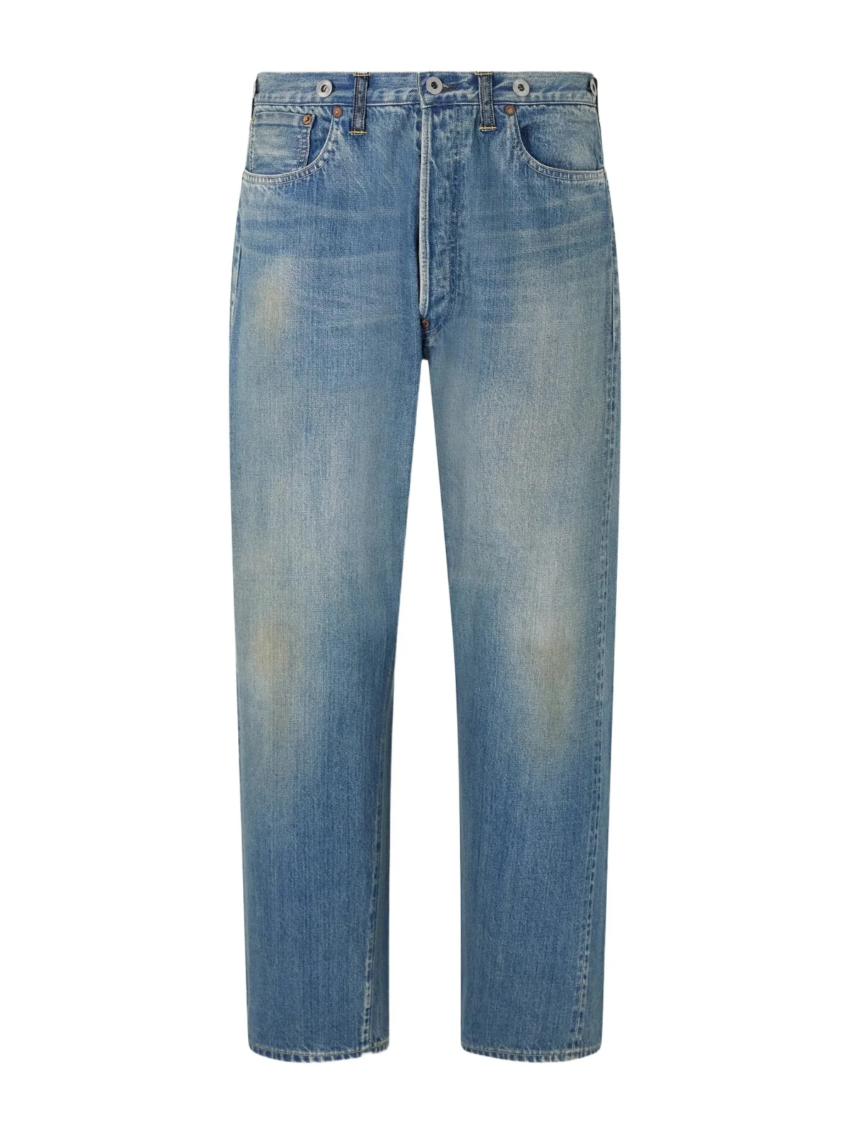 Tapered Distressed Jeans - Men