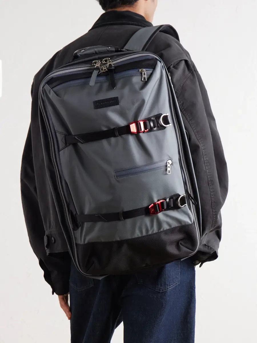 Master-Piece Potential 3Way Convertible Leather and Canvas-Trimmed CORDURA® MasterTeX Backpack - Men | Thumbnail 3