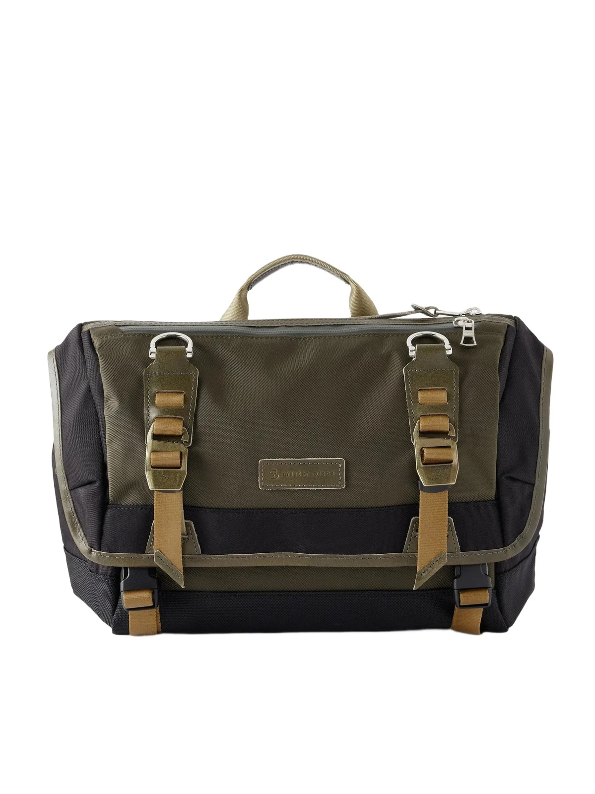 Master-Piece Potential Leather-Trimmed Shell Messenger Bag - Men