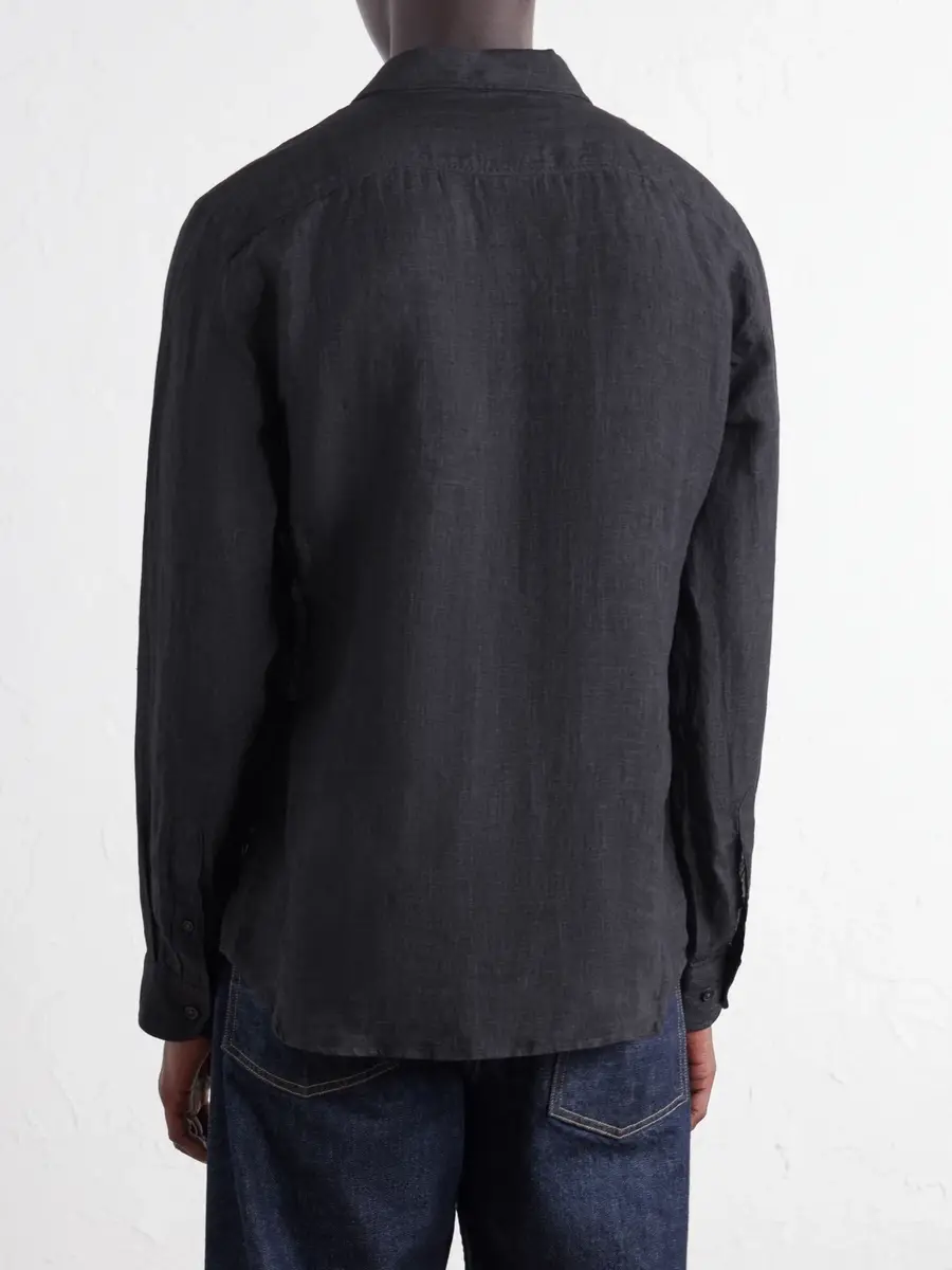 Orlebar Brown Giles Linen Shirt - Men | Thumbnail 4