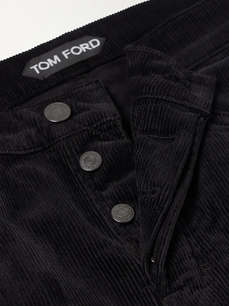 Tom Ford Slim-Fit Cotton-Blend Corduroy Trousers - Men | Thumbnail 6 Tom Ford Slim-Fit Cotton-Blend Corduroy Trousers - Men | Thumbnail 6
