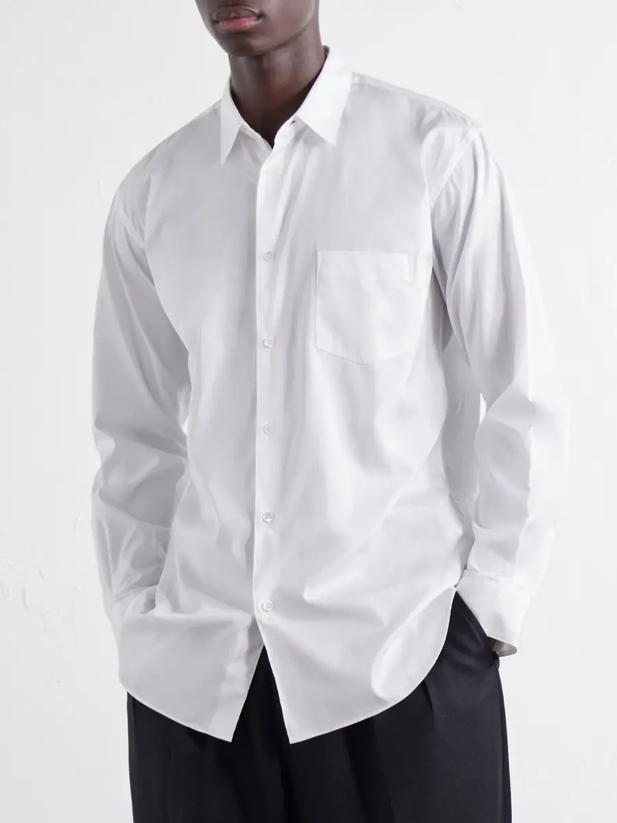 Comme des Garçons SHIRT Cotton-Poplin Shirt - Men | Thumbnail 3