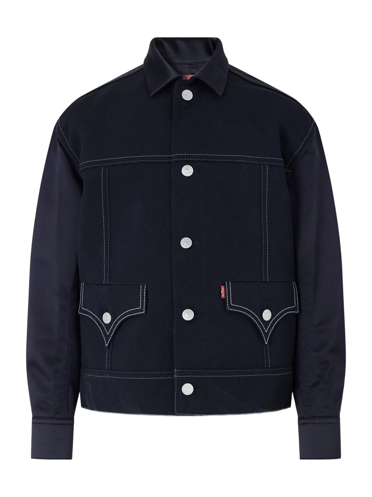 Levi's Satin-Trimmed Wool-Twill Jacket - Men Levi's Satin-Trimmed Wool-Twill Jacket - Men