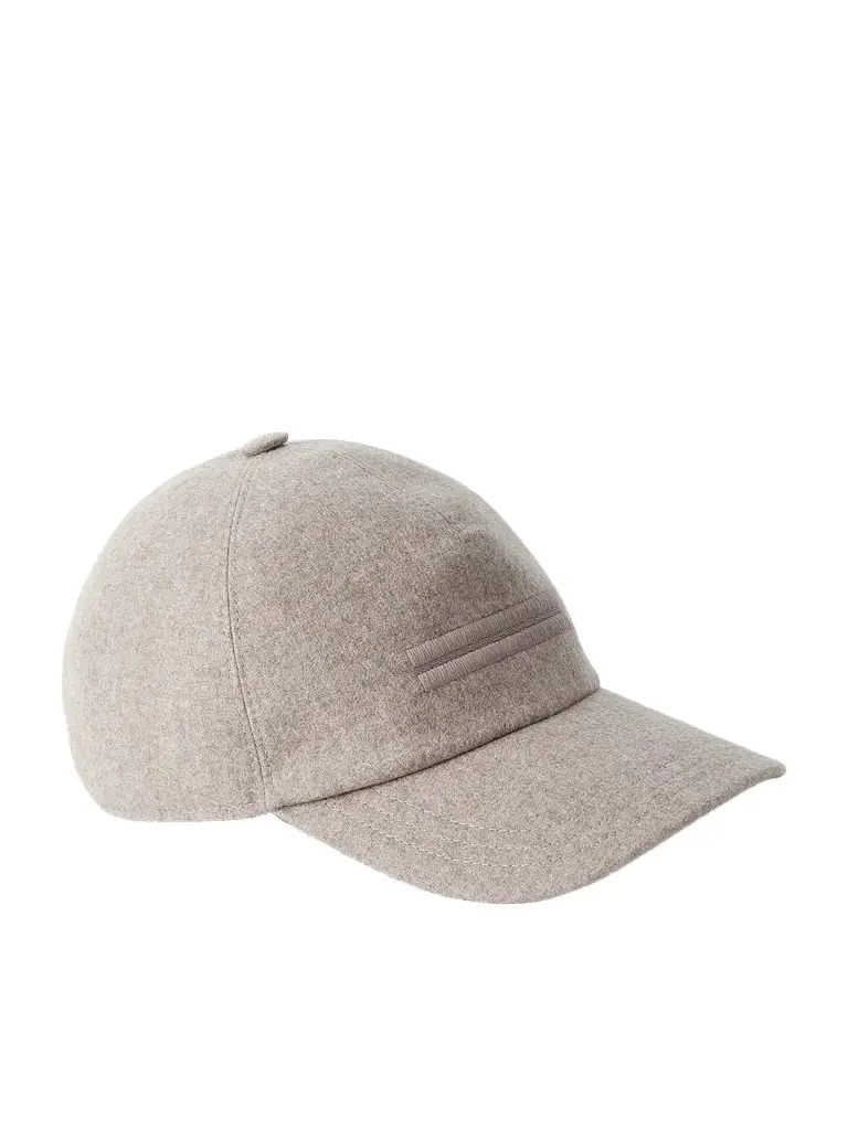 Zegna Oasi Logo-Embellished Cashmere Baseball Cap - Men