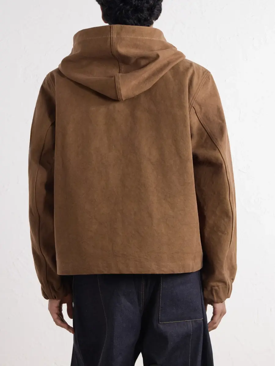 SAGE NATION Duck Cotton-Canvas Hooded Blouson Jacket - Men | Thumbnail 4 SAGE NATION Duck Cotton-Canvas Hooded Blouson Jacket - Men | Thumbnail 4