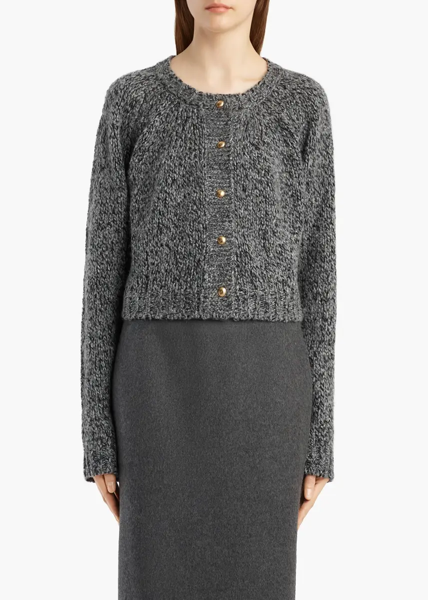 Khaite Niels Cardigan In | Thumbnail 3