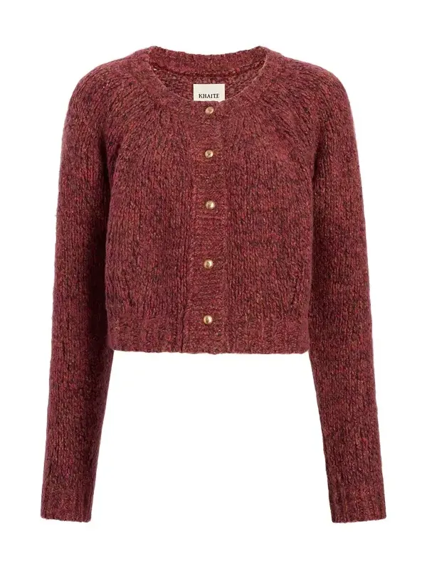Niels Cardigan In Burgundy