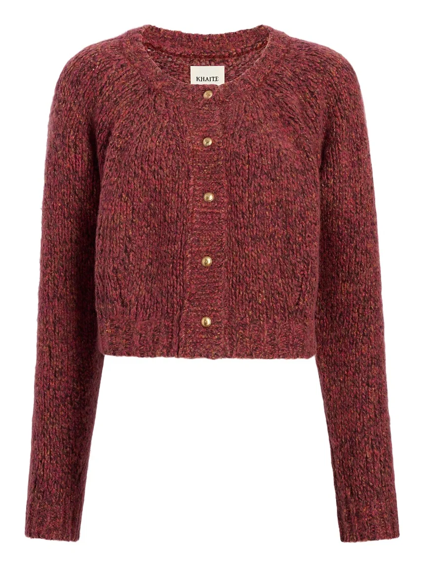 Niels Cardigan In Burgundy Niels Cardigan In Burgundy
