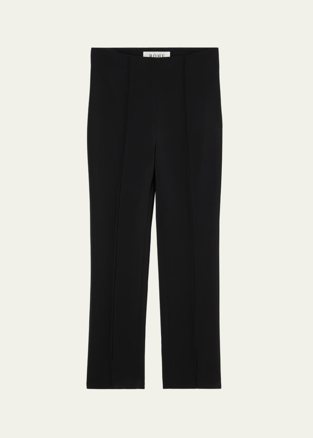 RÓHE Straight-Leg Ankle Cigarette Trousers